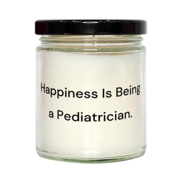 Useful Pediatrician Scent Candle, Happiness Is Being a Pediatrician, Present For Coworkers, Sarcasm Gifts From Coworkers