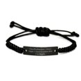 thumbnail image 1 of Useful Performer, I'm a Performer. I Don't Argue. I Just Explain Why I'm Right, Epic Holiday Black Rope Bracelet from Coworkers, 1 of 1