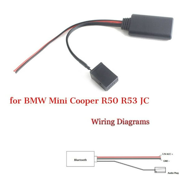 Useful Solid Practical Reliable Bluetooth Cable Mp3 Player Auto Connector For Bmw Mini Cooper R50 R53 Jc Works