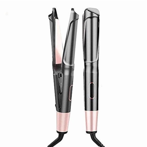 Useful Twisted Flat Iron Two In One Hair Curler Curler And Straightener Magic Curler