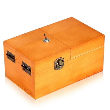 Useless Box,Leave Me Alone Wooden Funny Gift,Surprise Machine Creative Toy