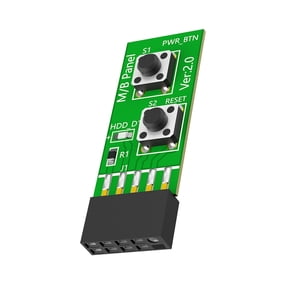User Friendly 10Pin Switching Board Adapter Restart Button For Enthusiasts