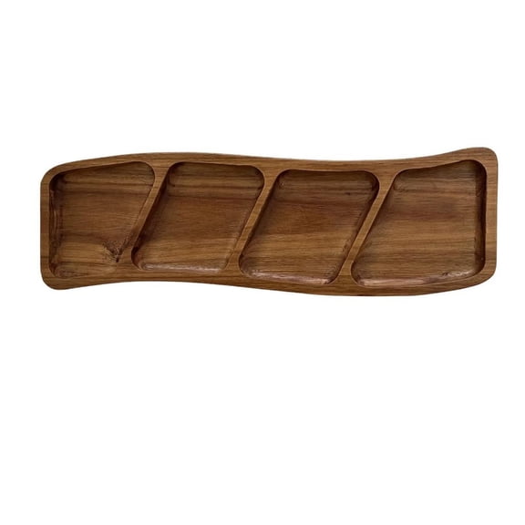 User Friendly Bamboos Cookie Tray Durable Long Time For Kitchen Storage And Entertainment