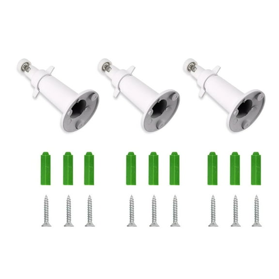 User-Friendly Camera Wall Mount Aluminum Alloy, Oxidation-Resistant, Adjustable 360 Swivel & 90 Tilt for Arlo