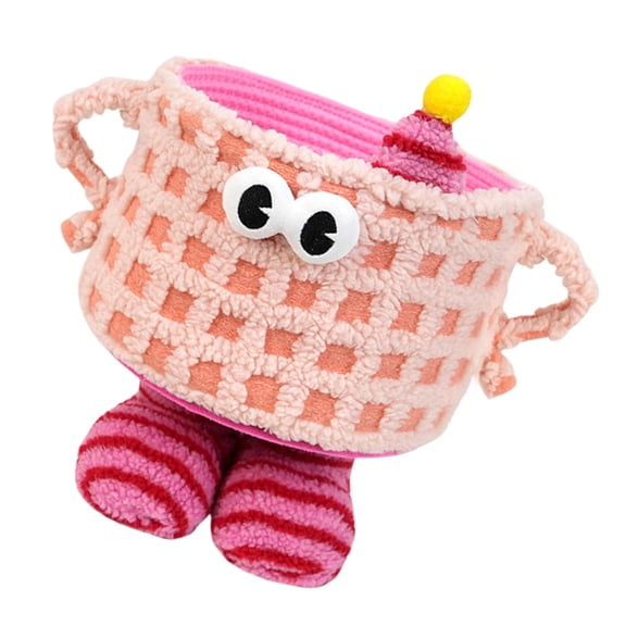 User Friendly Cotton Rope Storage Basket Storage Holder With Lamb Wool Lining For Safe And Portable Home Use