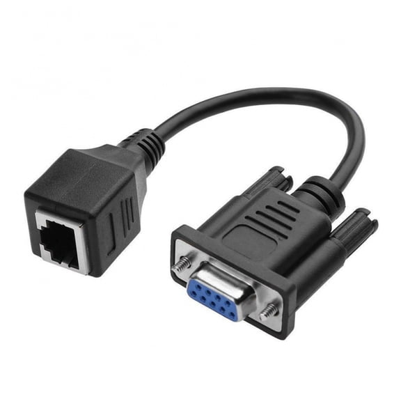 User Friendly DB9 Extender DB9 to RJ45 Extension Cable Effortlessly Connect