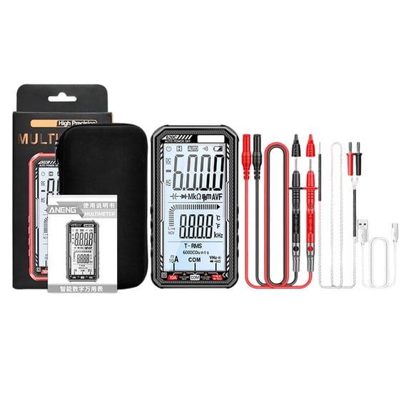 User Friendly Digital Multimeter With Auto Detection Feature For Beginners And Professional Reliably Electronic Work