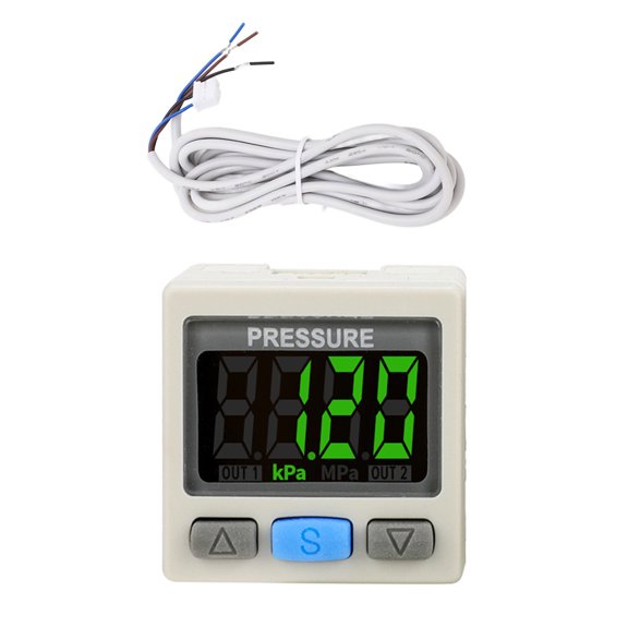 User-Friendly Digital Pressure Controller for Air Pressure Regulation 0 to -101kPa Range Switch