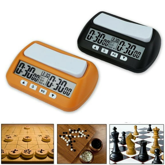 User Friendly Electronic Chess Timer Perfect For Club And Tournament Events Yellow Fangkenuo