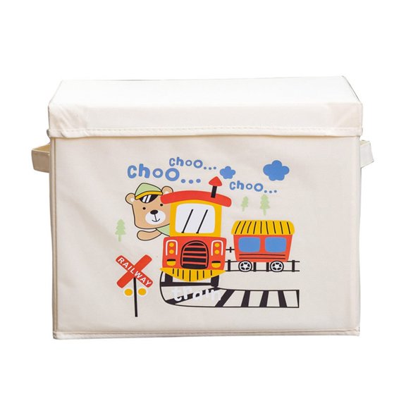 User Friendly Foldable Toy Containers Cubes Organizers for Kids Room Decoration