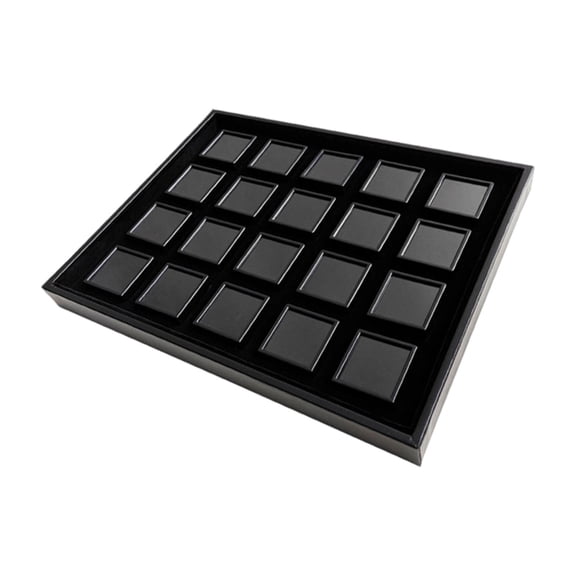 User Friendly PVC And PU Mini Storage Containers With Clear Tops For Loose Stones And Jewelry Collection