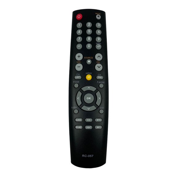 User-Friendly RC057 Remote Control, Featuring Sturdy ABS Build and Quick Setup,RC057 Devices Long Last