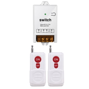 User-Friendly Remote Control for Motors and Lighting Simple Pairing for Long-Distance Operations