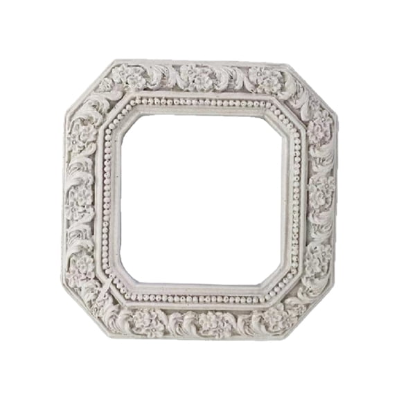 User Friendly Resin Decorative Pictures Frame Easy Hanging Round Pictures Frame For Any Room Durability Construction