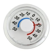 User Friendly Round Shutter Thermometer With Metal Pointer For Easy Temperature Measurement Indoor And Outdoor