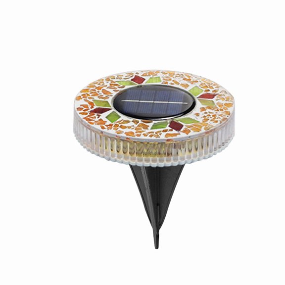 User Friendly Solar Operated LED Light Round Shape Energy Saving Decorative Lighting Perfect for Lawns and Backyard