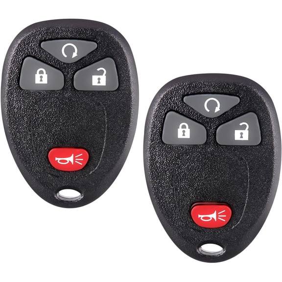 User-FriendlyKey Fob Keyless Entry Remote: Keyless Control Clicker Compatible with Chevy SilveradoTraverse Equinox Avalanche Sierra Pontiac Torrent Saturn Outlook Vue Replacement of