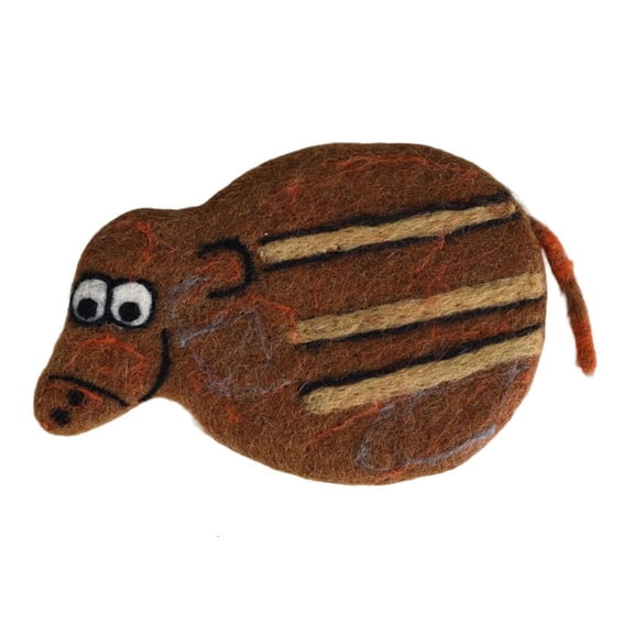 User friendly Wool Coaster Nonslip FrontAn1ma1Shape Kitchens Decors