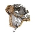 thumbnail image 1 of Ushanka Faux Fur Trapper Winter Flight Trooper Hat Cap URBAN CAMO, 1 of 1