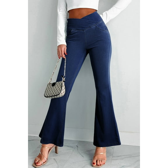 Ushdele Dusk Blue Jeans - Chic Fit, Effortless Style!