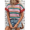 thumbnail image 1 of Ushdele Flirty Ruffle Sleeves Viscose Sweater | Red Hot Style!, 1 of 8