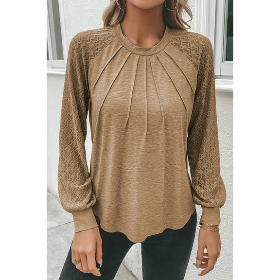 Ushdele Top Raglan Lys Beige - Élégance et Pratique