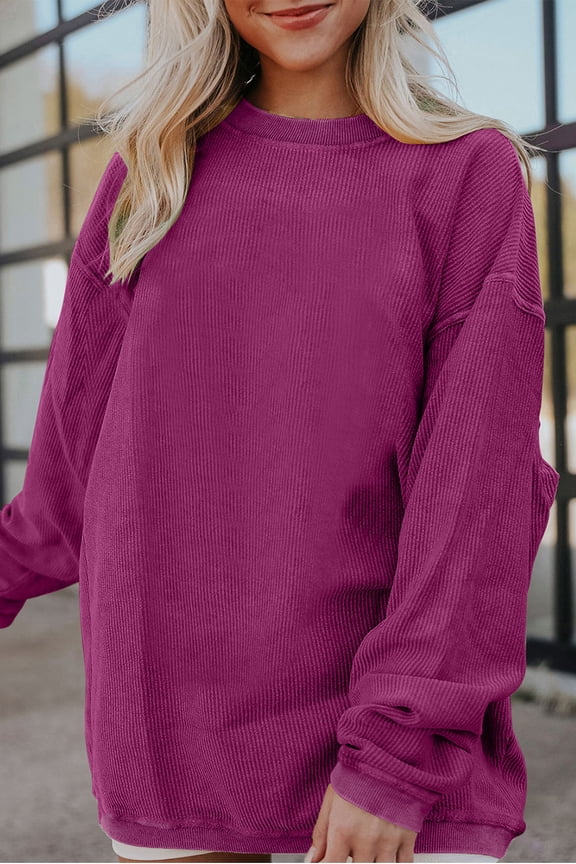 Unleash Your Style in Festival Fuchsia Oversized Hoodie!