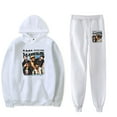 thumbnail image 1 of Ushe Merch Men/Women Fall Suit Hoodies Sportswear Hooded Ankle Banded Pant Two Piece Set, 1 of 3