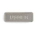thumbnail image 1 of Usher Badge Silver Finish: Magnetic Attachment, (Hardcover), 1 of 1