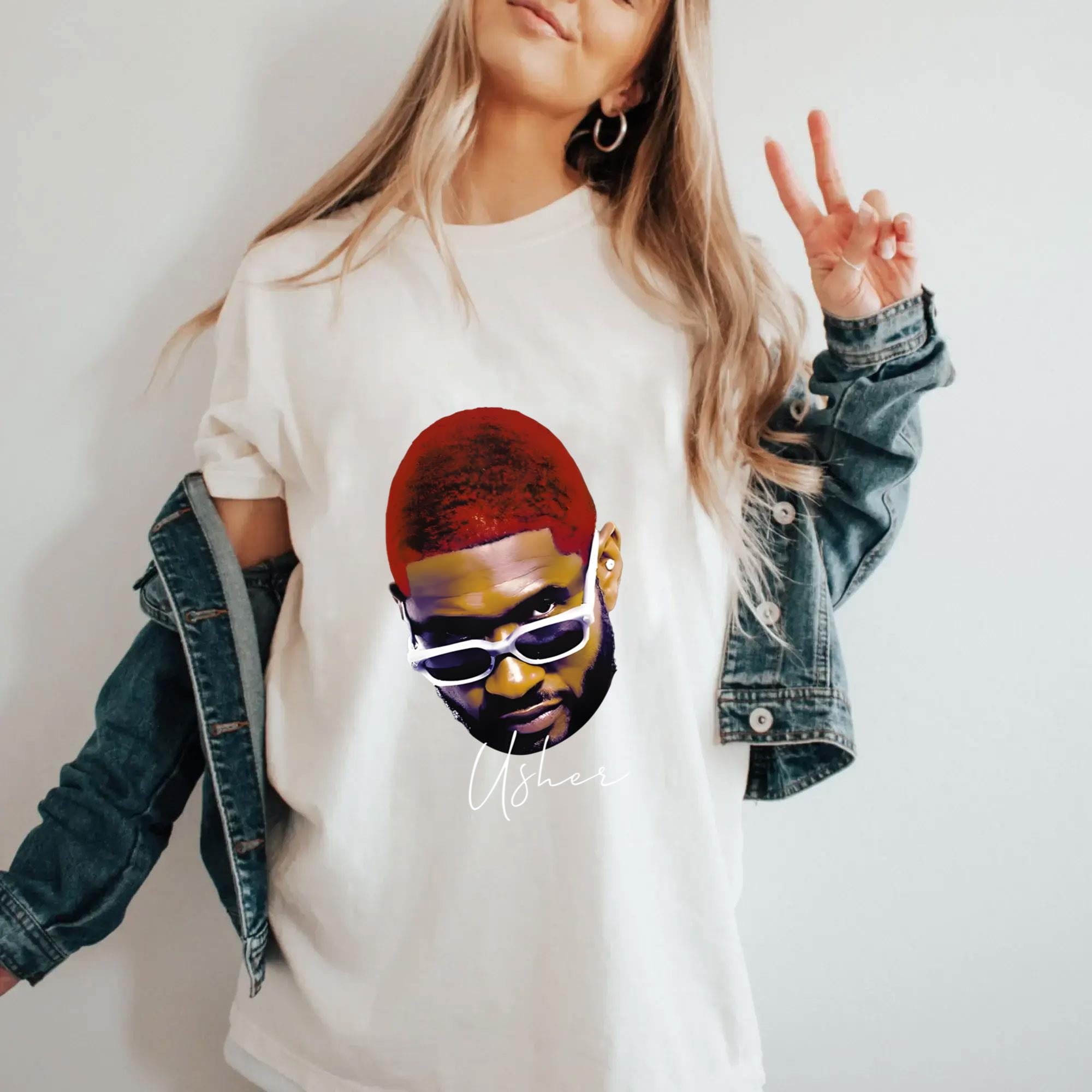 Usher Concert 2024 Shirt, Usher Past Present Future Tour 2024 Shirt