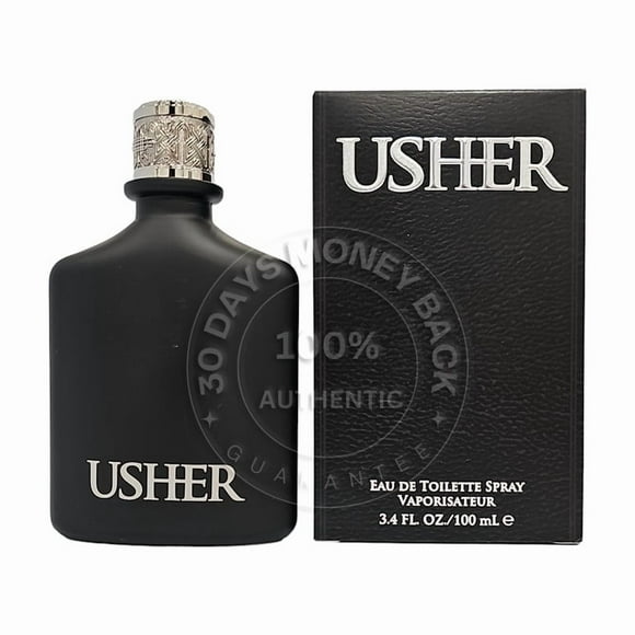 Usher By Usher For Men, Eau De Toilette Spray, 3.4-Ounce