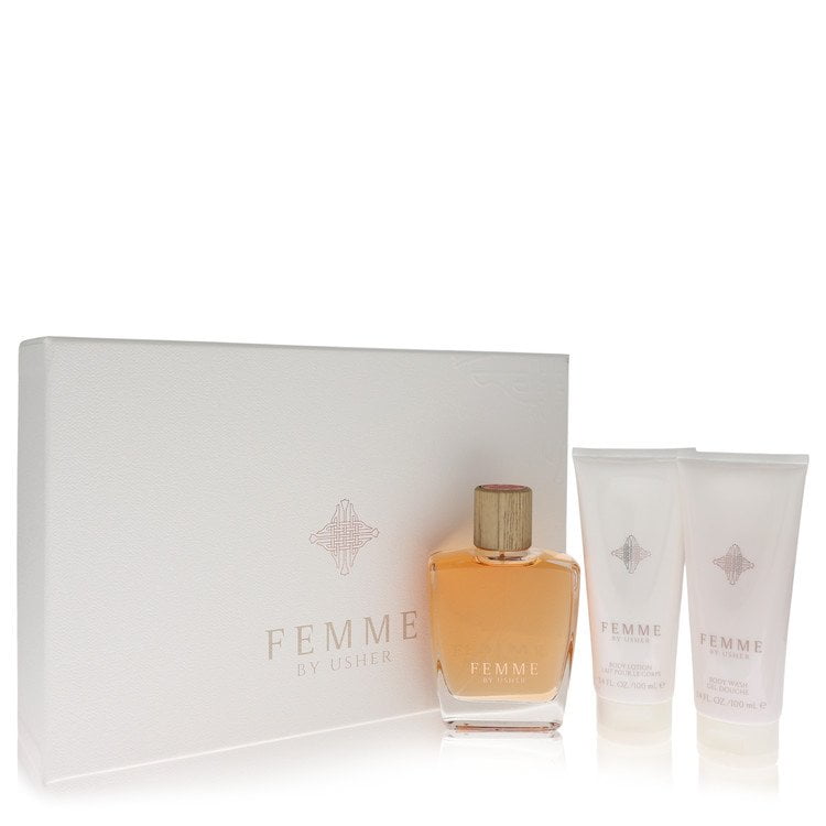 Usher Femme Eau De Parfum Spray By Usher - 3.4 oz Usher Femme Eau De Parfum Spray By Usher - 3.4 oz