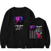 Usher Raymond My Way The Vegas Tour crew neck sweatshirt Merch Unisex Casual sweatshirt