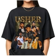 MIRACLESPIRIT Usher Shirt, Vintage Usher Shirt, Retro Usher Shirt, 90s Usher Fan Gift, Usher Graphic Shirt, Usher Tee