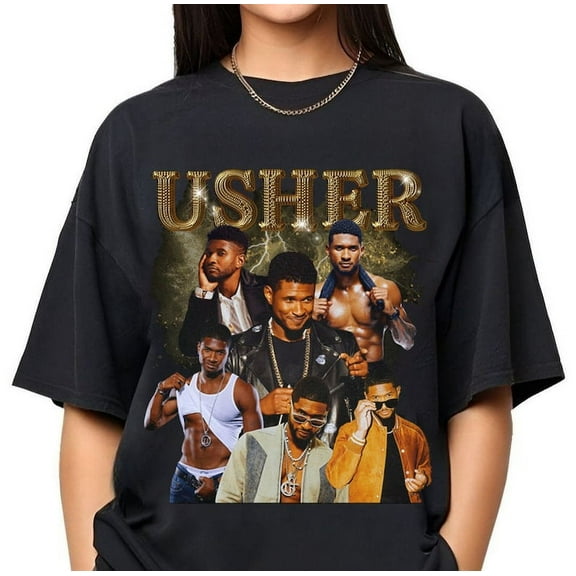 Usher Shirt, Vintage Usher Shirt, Retro Usher Shirt, 90s Usher Fan Gift, Usher Graphic Shirt, Usher Tee