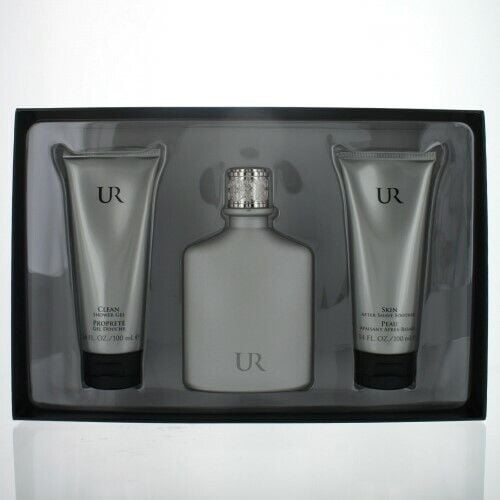 UR Usher by Usher 3pc Gift Set for Men 3.4 oz EDT + Shower Gel + After Shave Soother