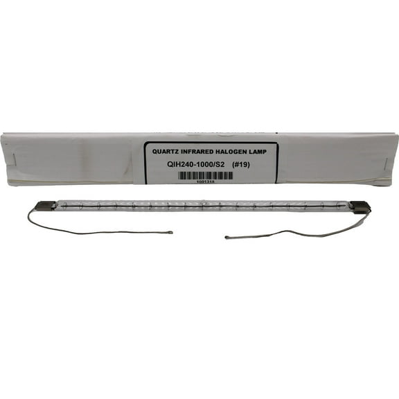 Ushio 1000 Quartz Infrared Heater QIH240-1000/S2 Halogen Lamp precision-controlled infrared heating - 1 Unit per pack