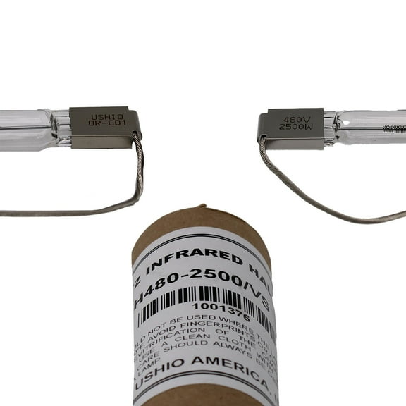 Ushio 2500 Quartz Infrared Heater QIH480-2500/VS Halogen Lamp