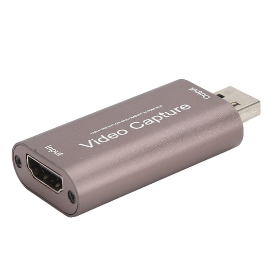 UsilkU 1080P HD Video Capture Card to USB 3.0, 4K Input Recorder Box for Gaming Live Streaming