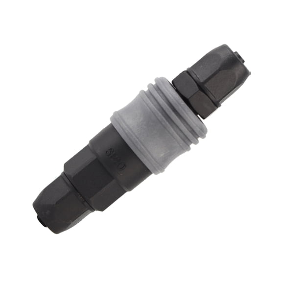 UsilkU 10PCs Plastic Steel Quick Connector C Type SpPP Self Locking Mechanical Accessory for 8 / 10 / 12mm PU Pipe (8mm / 0.3in), High Pressure Resistance Air Tool Fitting for Commercial Garage