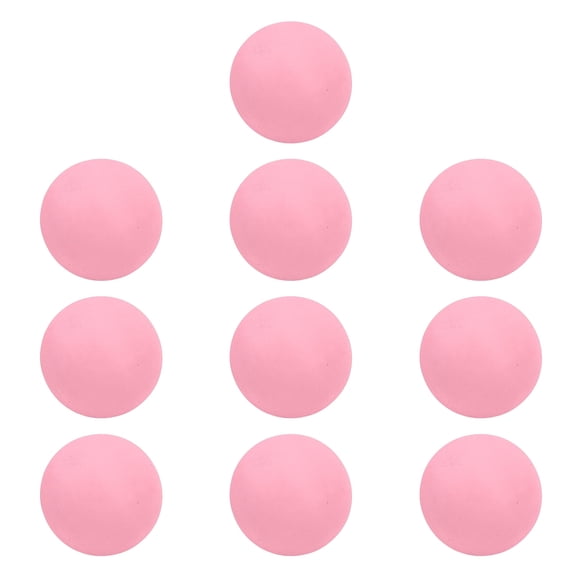 UsilkU 10pcs 65mm / 2.56 inches EVA Foam Golf Balls Soft Practice Balls for Indoor Outdoor Training, Pink