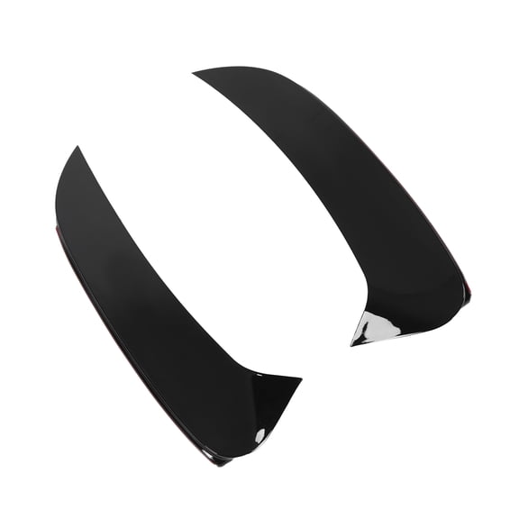 UsilkU 2pcs Rear Bumper Air Vent Spoiler Wing Left Right Glossy Black ABS Replacement Car Body Parts for Mercedes Benz GLE Class W167 AMG-Line 2019+ Upgrades