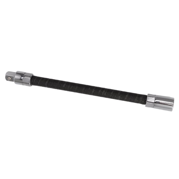 UsilkU 3/8-Inch Drive Bendable Flexible Socket Extension Bar Wrench Extension Rod Heavy Duty Sleeve Extension Tool for Automotive Repair Workshop DIY Projects, 8.27 Inches / 21.0 cm