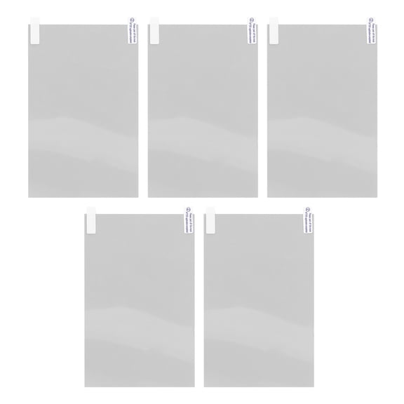 UsilkU 5 Pcs 8.9 Inch Screen Protector High Light Transmittance HD PET Anti Scratch Protective Film for Photon MonoX 4K 3D Printer Shield (7.65x4.87 in / 194.3x123.7 mm)