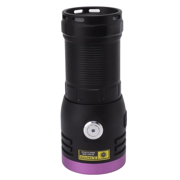 UsilkU 60W 365nm UV Flashlight Black Light for Cat Urine and Dry Stains Detection, High Power Aluminium Alloy Ultraviolet LED Mini Handheld Torch Detector, Type C Rechargeable Waterproof Blacklight