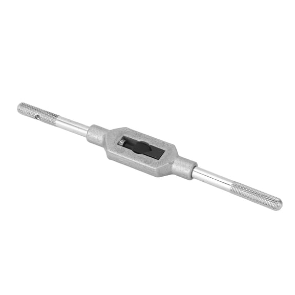 UsilkU Adjustable Tap Wrench Alloy Steel Thread Tap Holder Reamer Hand Tapping Tool for M1-12 1/16-1/2 Inch