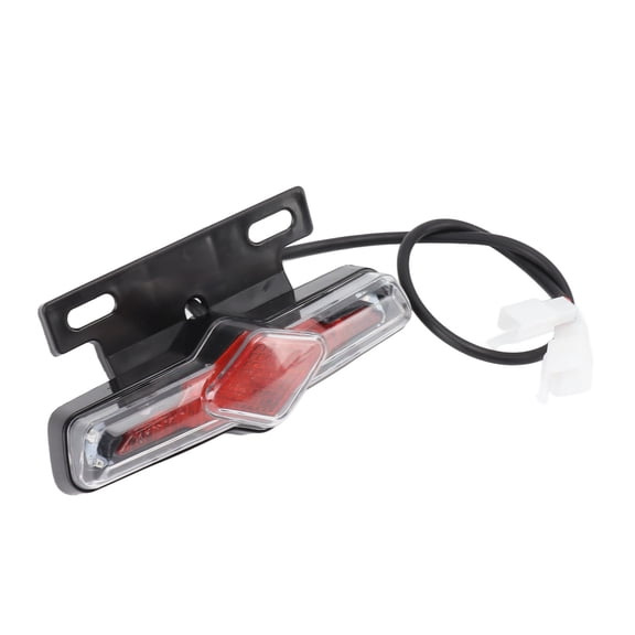 UsilkU Bike Rear Light 3 in 1 Turn Signal Running Brake Lamp Waterproof Electric Bike Tail Safety Light 36-60V Tailight Fit for Cruisers & Mountain E-Bikes, 5.9 x 3 x 1.4 inches / 15.0 x 7.5 x 3.5 cm