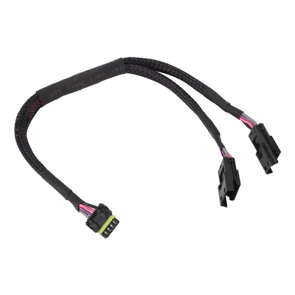 UsilkU CAN Bus Y Splitter EFI Harness Adapter Cable 558-465, 4 Wire Y-Splitter Diagnostic Extension Cable for Holley Sniper Terminator X Dominator (8 inches / 20.3 cm)