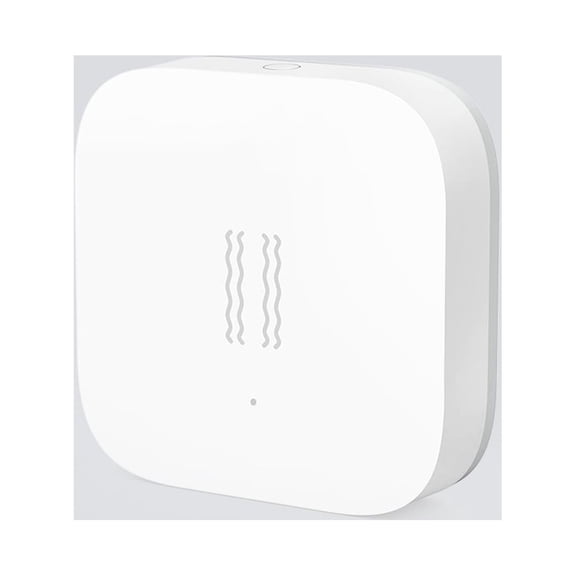 UsilkU DJT11LM Smart Wireless Motion Sensor for Home Security, Sensitive Detection of Vibrating, Tilt, and Fall, Remote Push Alerts via App, White