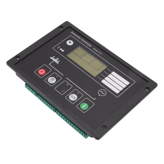 UsilkU Diesel Generator Set Control Panel Automatic Start Stop ABS LCD Genset Controller Module PC Configurable Engine Protection Backlit Display 8.27in
